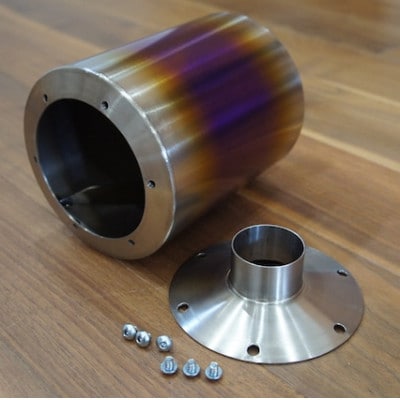 電動miniコーヒーロースター　チタンドラム　HMR300−Ti【1542313】