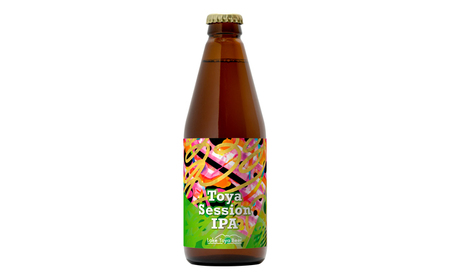 Lake Toya Beer クラフトビール Toya SessionIPA 4本セット（紙コースター2枚付）3カ月連続お届け お酒 晩酌 家飲み 宅飲み バーベキュー 柑橘系 ホップの香り 飲みやす