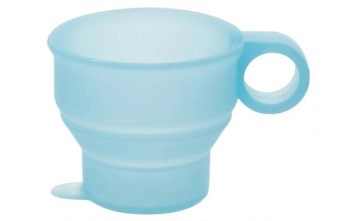 
            シリコーン製携帯ミニコップ 120ml 折りたたみ シリコン 専用ケース付き 外出 おでかけ うがい 歯みがき はみがき 服薬 薬 便利 たためるミニコップ  オウンカラーブルー 奈良県 奈良市 なら 3-017 KSL1 155888
          