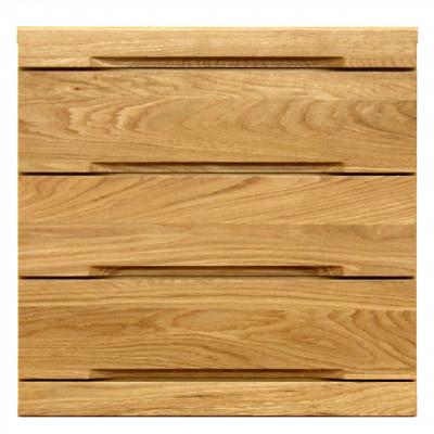 ふるさと納税 大川市 仏壇台 チェスト 幅60-3段「ネッスル」ホワイトオーク材 無垢 大川家具