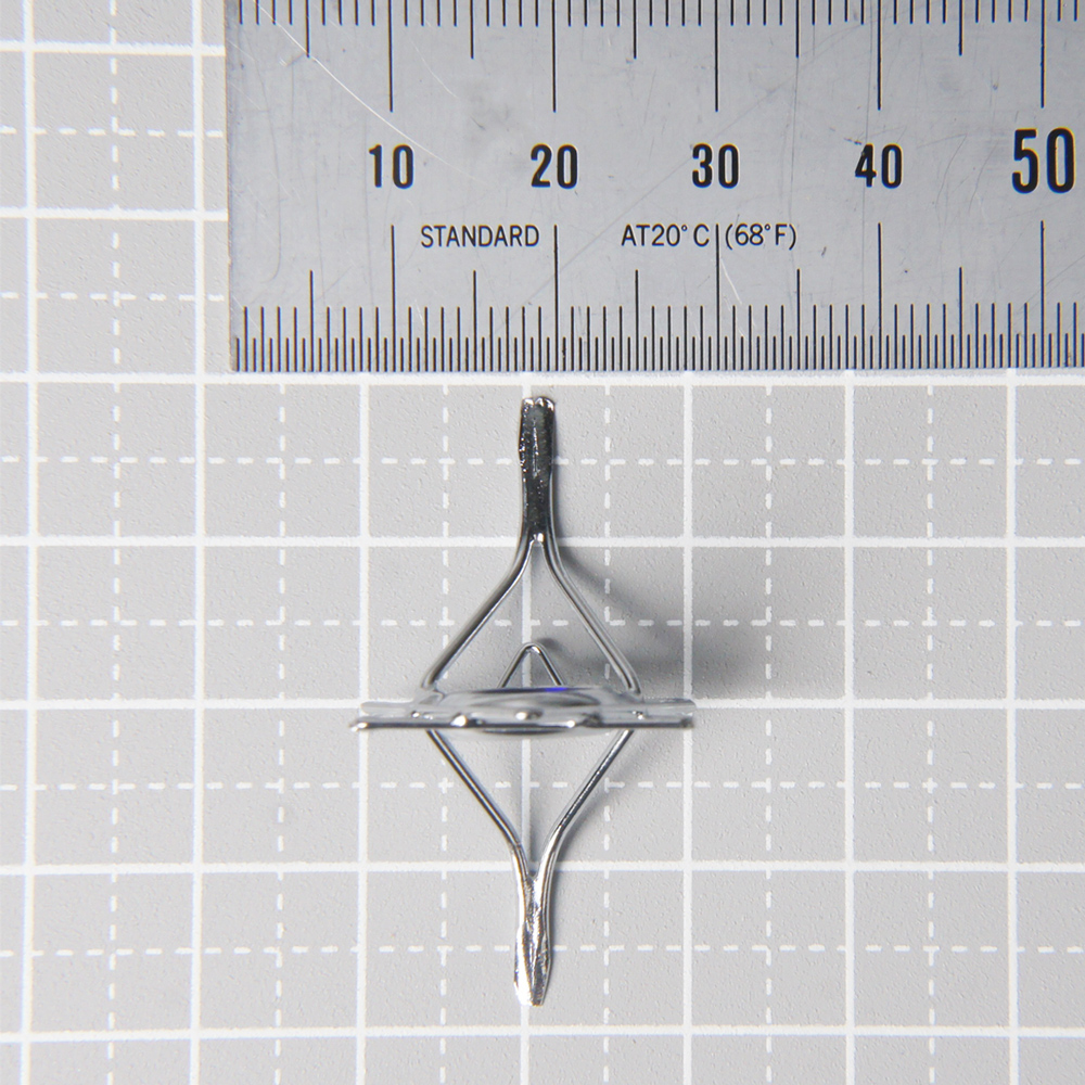 星ガイド クリスタルアンバー｜ハンドメイド 釣具 竿 フライガイド [1756]