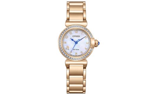 【期間限定(12/25～1/31)寄附額】シチズン 腕時計 シチズンL EM1123-89D CITIZEN 時計 ROUND Collection 岩手県 北上市 U0079 天然ダイヤモンド 松村時計店 レディース ファッション 小物 アクセサリー 誕生日 バレンタイン ホワイトデー 記念日ギフト 母の日 誕生日 結婚祝い 結婚記念日 お祝い ビジネスウォッチ 成人 就職 お祝い