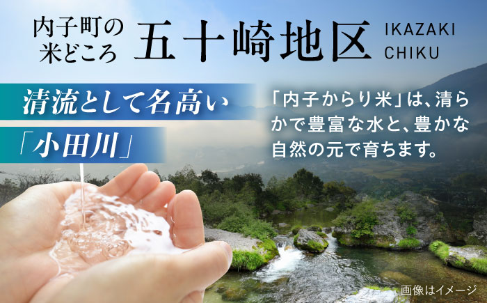内子からり米 令和7年産ヒノヒカリ 20kg（精米10kg×2袋）／ お米 こめ 白米 精米 食品 令和7年度 ヒノヒカリ 送料無料【株式会社内子フレッシュパークからり】 [BKAD093]