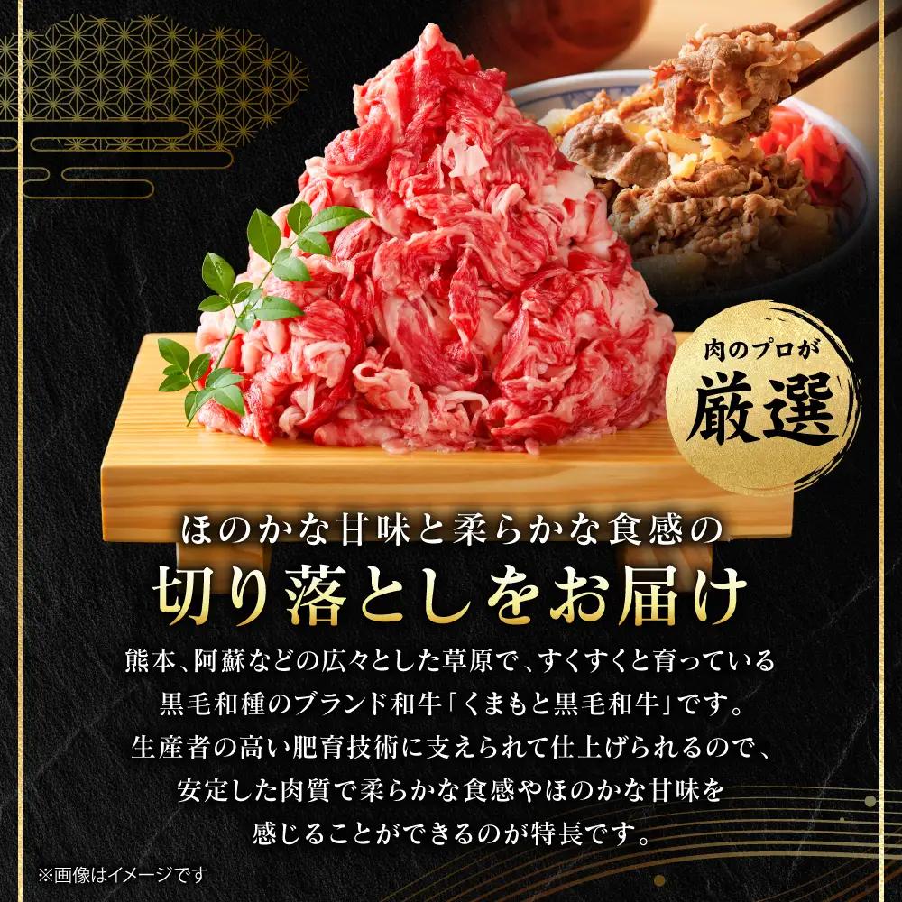 牛肉 くまもと黒毛和牛 切り落とし 400g （400g×1パック） A4～A5ランク 牛肉