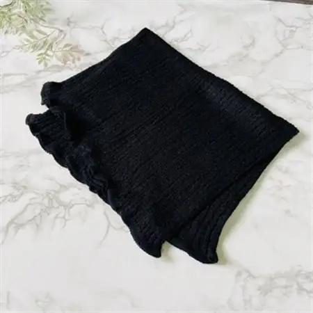 和歌山県産プレミアムシルク腹巻き　ブラック_装飾品・工芸品  服飾小物 _【1117236】