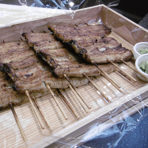 【中川楼】【日時指定必須】鰻白焼４串 【鰻 ウナギ 土用丑の日 土用 丑の日 かば焼き 蒲焼き 白焼 たれ焼き】(BV-81)