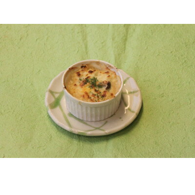 【ふるさと納税】磐田産海老芋を使った「海老芋グラタン」　150g×4個【配送不可地域：離島】【1596899】