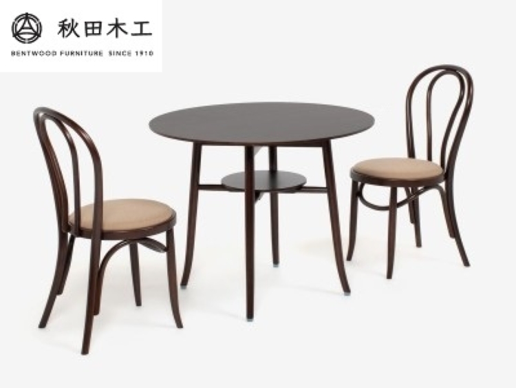 【秋田木工】ダイニングチェア「No.16B-OU」【愛され続ける曲線美】【秋田木工】[E7403]