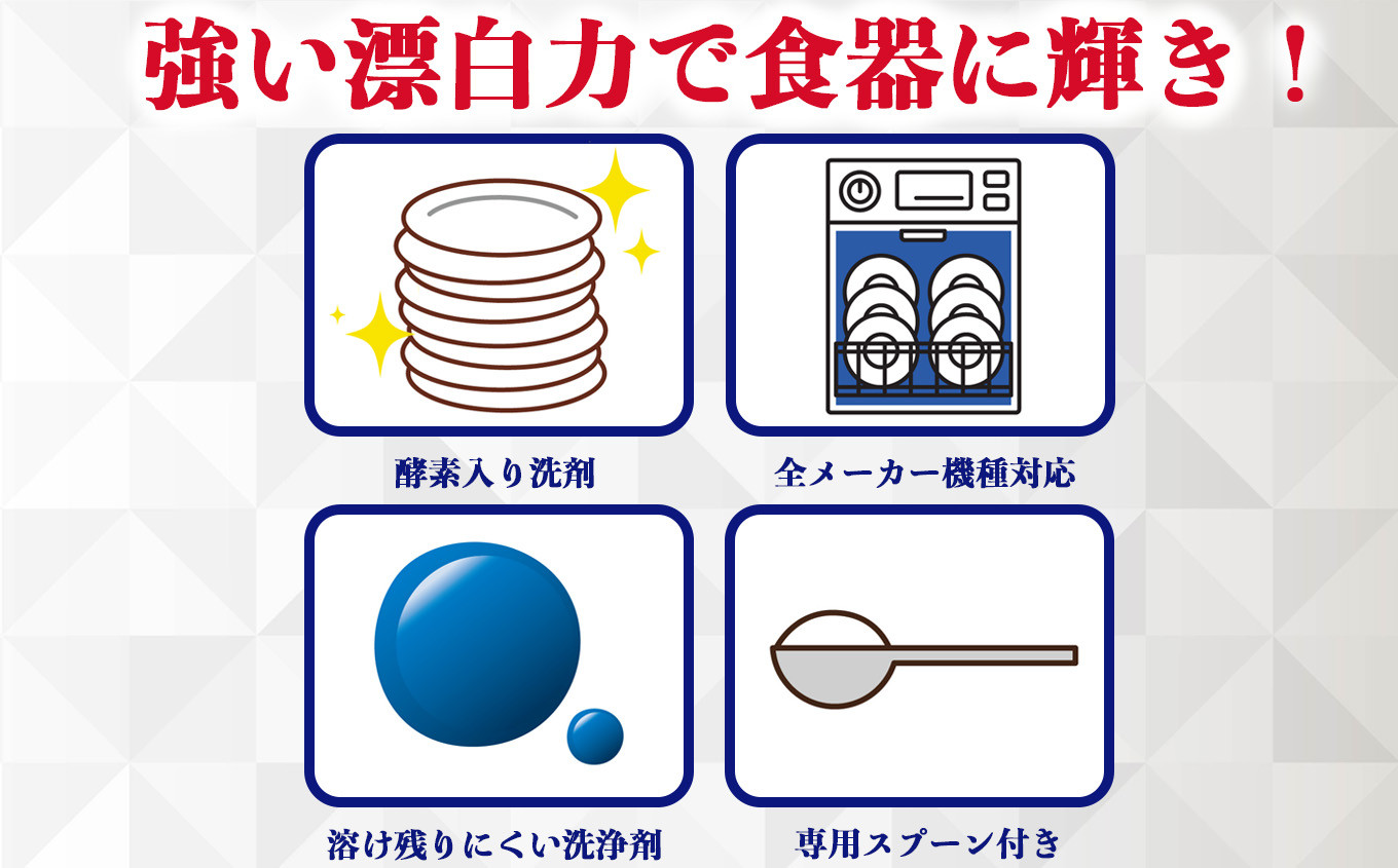 自動食器洗い機専用洗剤「マリンウォッシュ500ｇ」8個セット