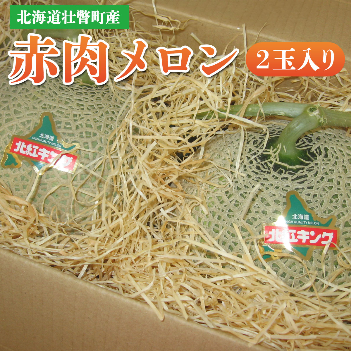 【ふるさと納税】＜2026年7月上旬よりお届け＞北海道壮瞥産 赤肉メロン 2玉入り 【 ふるさと納税 人気 おすすめ ランキング 北海道 壮瞥 赤肉メロン メロン 赤肉 産地直送 北海道メロン 果実 果物 旬 夏 季節商品 贈り物 贈物 贈答 北海道 壮瞥町 送料無料 】 SBTA031