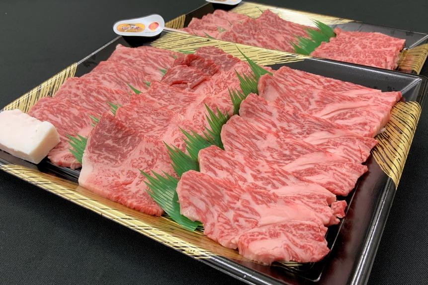 
【肉屋くらは】【A4以上】近江牛 焼肉用600g「タレ付き」
