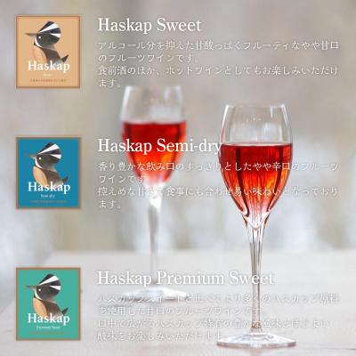 ふるさと納税 千歳市 千歳ワイナリー ハスカップのワイン3種720ml×各1本＜ギフト箱入＞ |  | 01