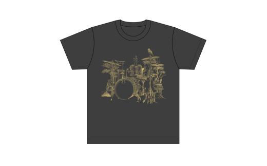 【黒/Mサイズ】JAZZinFUCHUと府中市の協働が奏でるハーモニーTシャツ