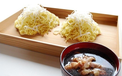 07-02-033　鴨つゆで食べる天童生ラーメンセット(12人前)