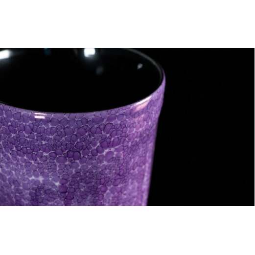 【グランプリ受賞】有田焼 大理石のような質感 ロックカップ 麟 Lin Marble Old Raspberry 1個【金照堂】ロックグラス ウイスキーグラス 焼酎グラス 高級食器 有田焼 ギフト A