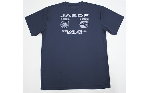 007001. 小松基地グッズ　小松基地オリジナル　ドライTシャツ　黒（Mサイズ)