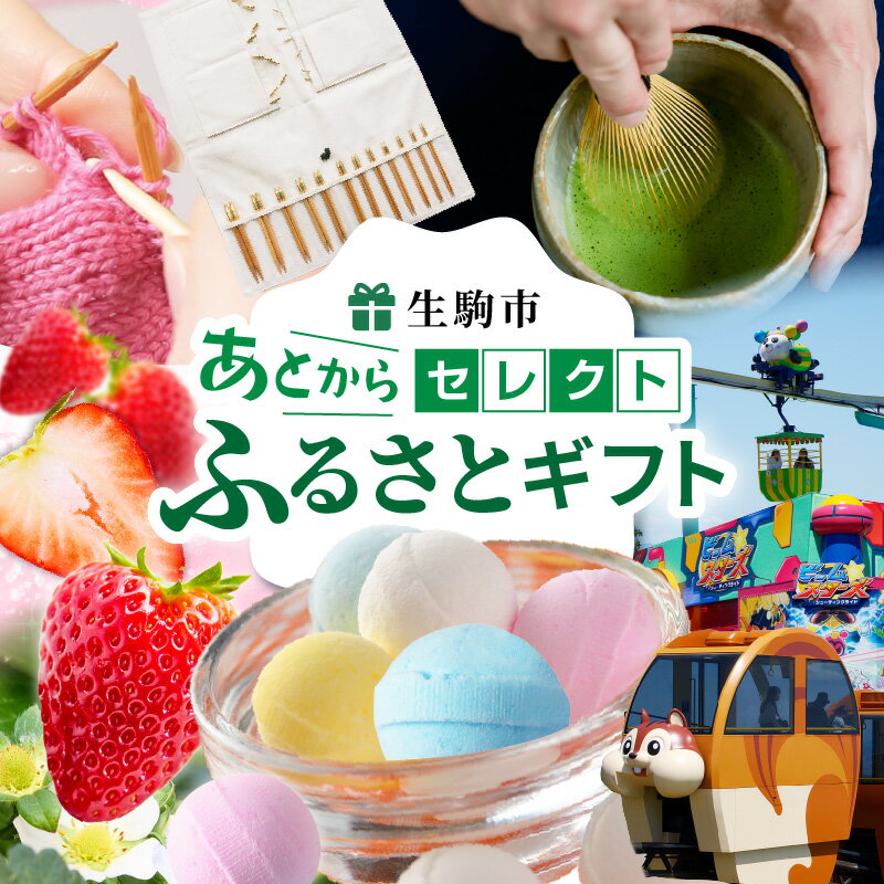 【ふるさと納税】《金額別で選べる！》あとからセレクト【ふるさとギフト】 ギフト券 ギフト 券 クーポン ラムネ 編針 お酒 スイーツ 茶筅 お茶 はちみつ アクセサリー 焼菓子 いちご タルト カレー 遊園地 工具箱 食事券 パン サイン だし 生駒市 送料無料