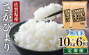 【ふるさと納税】＜定期便・全6回＞ 令和6年産 特A評価 『 無洗米 さがびより 10kg 』／米 お米 返礼品 飯 ごはん 弁当 銘柄米 白米 県産米 佐賀県産 国産米 精米 ブランド米 おにぎり 国産 食品 人気 おすすめ ふるさと納税米 新米 精白米 主食 ご飯 kg