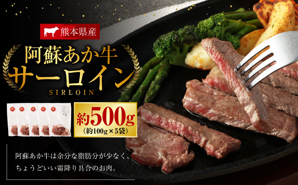 
阿蘇あか牛 サーロイン 約500g
