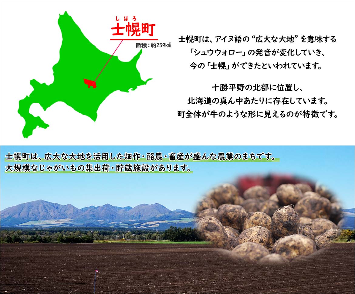 北海道 しほろ旅館の湯 オリジナル湯の素 （すずらん、シーベリーソーダ、モール温泉、じゃがいも、ホットミルク）士幌町