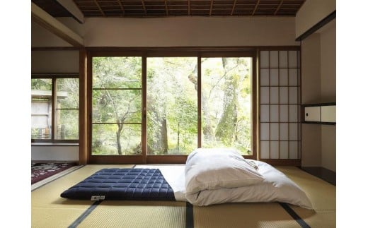 T172 エアウィーヴ 四季布団 和匠・二重奏 シングルロング ( 敷布団 敷き布団 高反発 愛知県 大府市 エアウィーヴ エアウィーブ 寝具 )