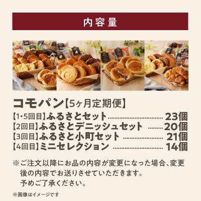 ふるさと納税 小牧市 【5ヶ月定期便】コモパン おいしさ長持ち定期便(計101個) 非常食・保存食にも[014K11-T] |  | 03