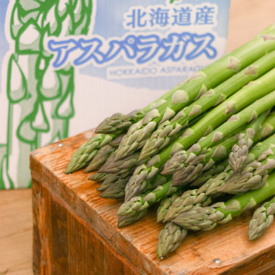 
                  ＜2026年発送＞富良野産　ハウス栽培グリーンアスパラ(M～2Lサイズ混合) 1kg【1549438】
                