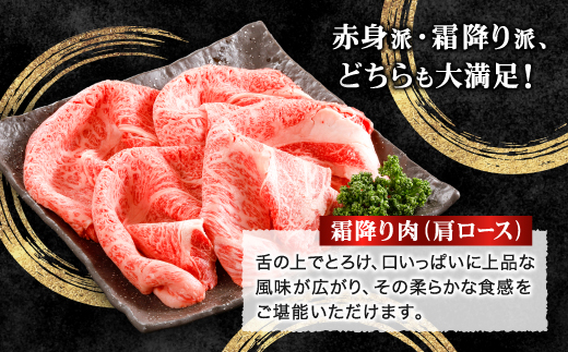 【但馬牛】すき焼き 赤身＆霜降り 特選セット500g【配送不可地域：離島】