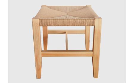 【2027年7～9月お届け】　【K stool】想いを編んだスツール