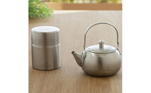 茶考具 2点セット(急須・茶筒) FCSF020025