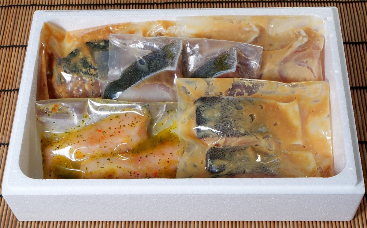 
                  老舗目利の漬魚　５種×２切セット　0165-2601
                