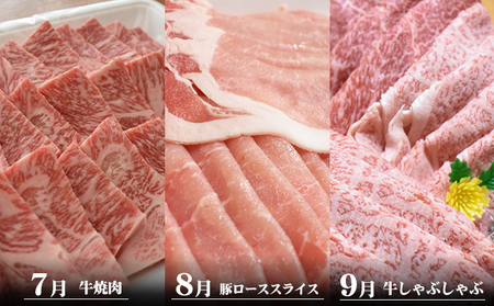 オリーブ牛豚セット 香川県産 焼肉用 オリーブ牛豚セット【1kg】【定期便】