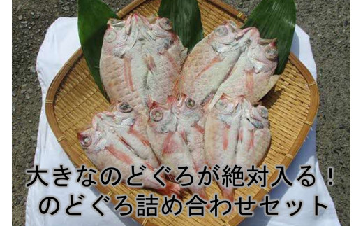 大きなのどぐろが絶対入る！のどぐろ詰め合わせセット のどぐろ 魚介 おかず おつまみ 大容量 たっぷり のどぐろ アカムツ 干物 【033_1782】