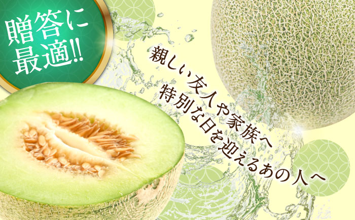【2025年5月～発送】【さわやかな味！ 】タカミメロン 3箱セット  / メロン 南島原市 / 南島原果物屋 [SCV006]