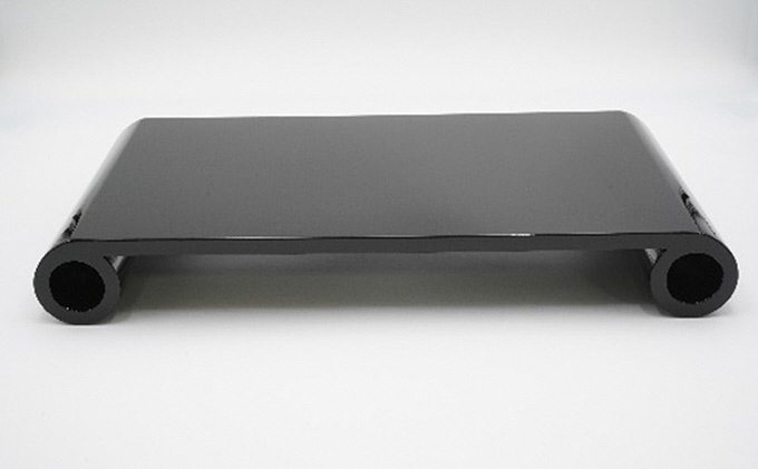 
            【高岡漆器】めがね卓　黒塗[№5616-0847]
          
