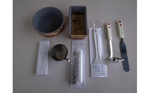 デコレーションケーキ・パウンドケーキ 8点セット FC020297