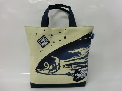 焼津 鰹 かつお トート バッグ (a10-828)
