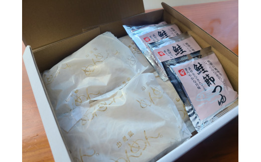 これぞ本物の生の味!元祖生そうめん4食×1箱（鮭節冷つゆ味×4）【16114】[a113-006]