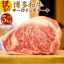 【ふるさと納税】訳あり！博多和牛 サーロインステーキセット 合計5kg 250g×2枚 ×10パック 黒毛和牛 サーロイン ステーキ 国産牛 牛肉 お肉 肉 お取り寄せ 小分け 国産 九州産 福岡県産 冷凍 送料無料