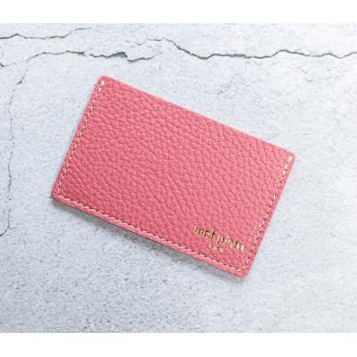 ふるさと納税 大川市 mafpinto ADRIALINE カードケース 一枚入れ ピンク