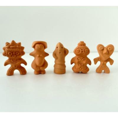 ふるさと納税 瑞浪市 イホシロ窯　手作り　古代箸置き5種類　gf422 |  | 01