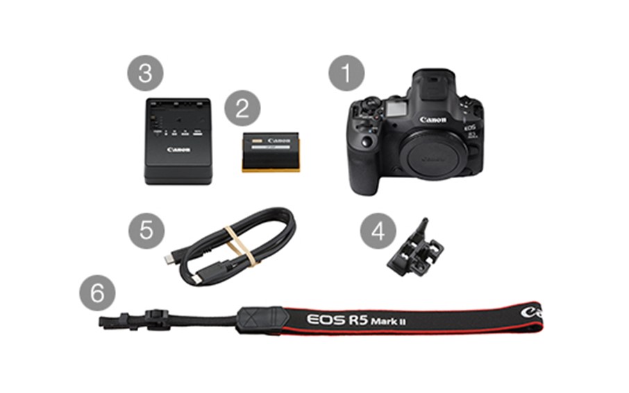【Canon】 キヤノン ミラーレス カメラ EOS R5 MarkⅡ ボディーのみ キャノン 一眼 家電 _0047C