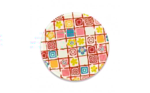 
                  タツクラフト 友禅和紙コースター 梅桜 格子
                