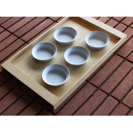 1616/ TY Round Deep Plate 120 Grey 5枚セット グレー ライトグレー ディーププレート  食器 皿 シンプル 12cm A30-493_イメージ5