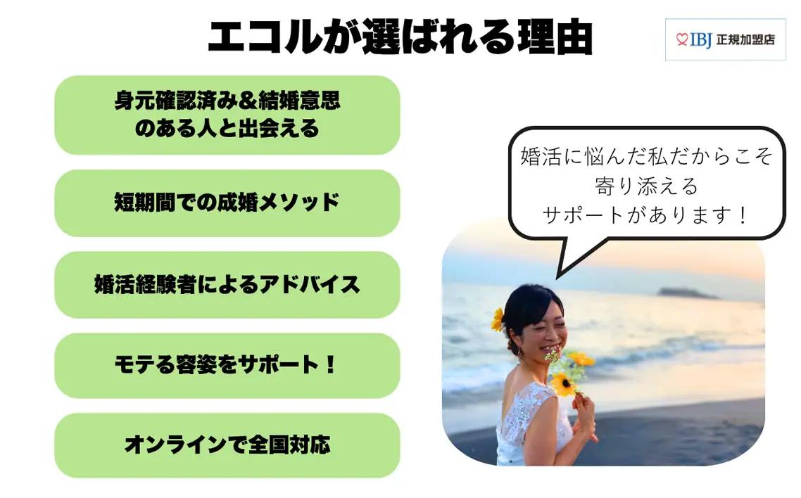 越谷市でのご縁を結ぶ婚活2ヶ月体験プラン | ご縁づくり 新たなご縁 出会い 出逢い お見合い 結婚 婚活サポート 婚活サロン 結婚相談所 エコル カウンセリング 埼玉県 越谷市