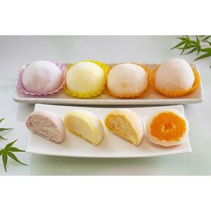 小原紅みかん大福（85g×6個）+ アイス大福３種6個（70g×各2個）セット【配達不可地域】北海道・沖縄・離島｜ふるさと 納税 返礼品 お取り寄せ 取り寄せ グルメ 柑橘 スイーツ お菓子 スィーツ スウィーツ おかし フルーツ大福 大福 だいふく