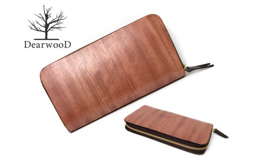 
DearwooD 木の財布(チェーン:ゴールド/チャーム:ブラック)
