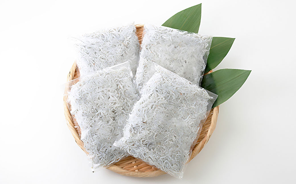 釜揚げしらす【4パック】（896）