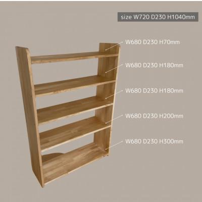 ふるさと納税 入間市 薄型　オープンシェルフ　ナチュラル　na298 |  | 01