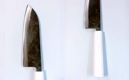 三徳包丁 165mm 両刃黒打×1本 包丁 キッチン用品 調理器具 料理 調理 刃物 日本製 福岡県 北九州市 九州